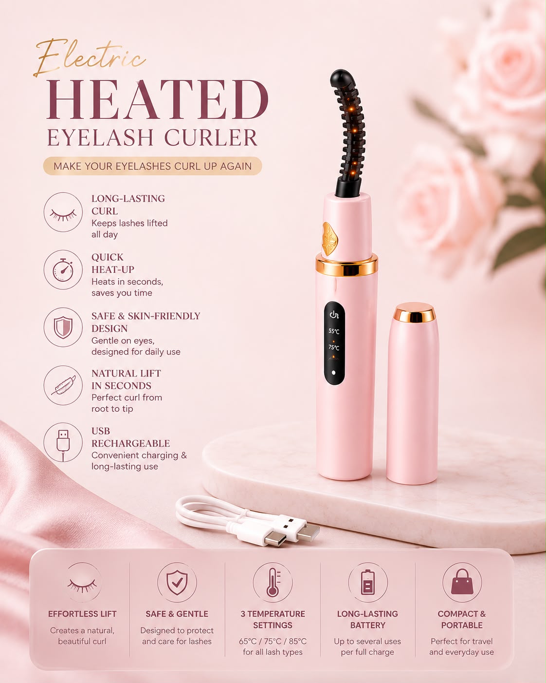 Heated Eyelash Curler